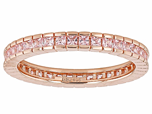 Pre-Owned Bella Luce® 6.56ctw Pink Diamond Simulants Eterno™ Rose Ring Set(3.97ctw DEW) - Size 6