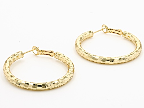 Pre-Owned Off Park® Collection, Gold Tone Set of 3 Hoop Earrings