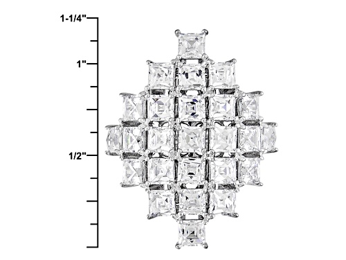 Pre-Owned Tycoon For Bella Luce ® 9.32ctw Platineve® Ring (7.25ctw Dew) - Size 7