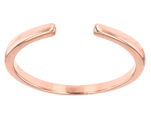 0.34ct Lavender Amethyst And 0.38ct Rhodolite 18k Rose Gold Over Sterling Silver Ring Set - Size 8