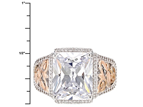Vanna K ™ For Bella Luce ® 8.85ctw Platineve® And Eterno ™ Rose Ring (6.37ctw Dew) - Size 9