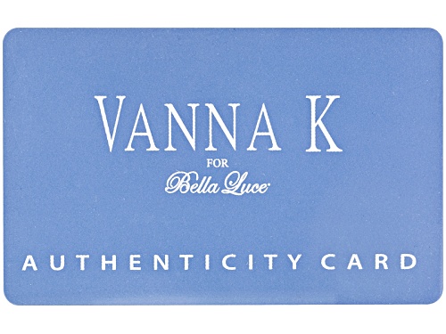 Vanna K ™ For Bella Luce ® 4.15ctw Diamond Simulant Platineve ™ & Eterno ™ Yellow Ring - Size 8