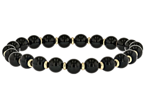 Whimsical Wishes™ Multi-Color Acrylic & Plastic Bead Gold Tone Halloween Stretch Bracelet Set of 6