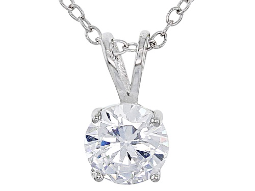 Bella Luce ® 13.72ctw Rhodium Over Sterling Silver Pendants With Chain And Earrings- Set Of 6