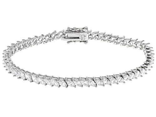 Bella Luce ® 18.40ctw Rhodium Over Sterling Silver Ring And Bracelet Set (13.16ctw Dew)