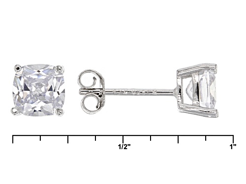Bella Luce ® 8.69ctw Rhodium Over Sterling Silver Ring And Earrings (5.40ctw Dew)