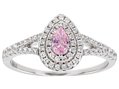 Bella Luce® 3.90ctw Diamond Simulants Rhodium Over Silver Rings. Set of 4 (2.36ctw DEW) - Size 10