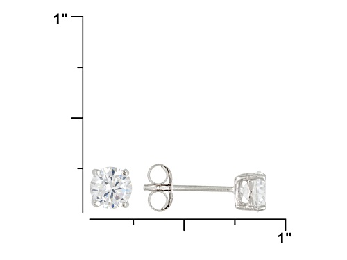 Bella Luce ® 62.00ctw Round Rhodium Over Sterling Silver Earrings, Bracelet And Necklace Set