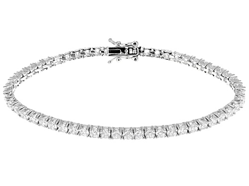 Bella Luce® 27.70ctw Round Rhodium Over Silver Earrings, Pendant & Chain, Bracelet & Ring