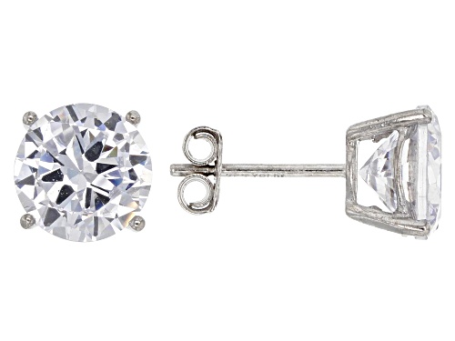 Bella Luce® 11.29ctw Rhodium Over Sterling Silver Ring and Earrings