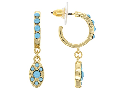 Off Park® Collection, Multi-Color Crystal Gold Tone Set of 6 Earrings