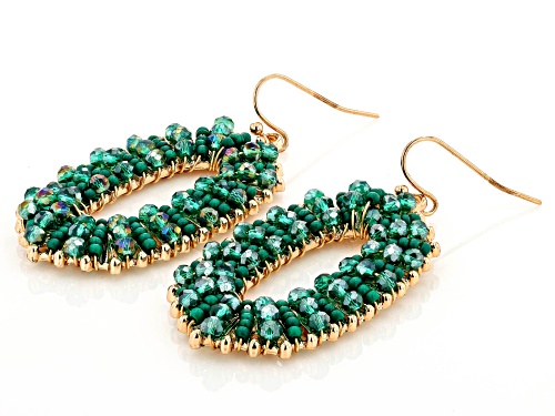 Off Park® Collection, Multi-Color Beaded Gold Tone Set of 3  Earrings