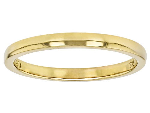 Pre-Owned MOISSANITE FIRE® 0.57CTW DEW 14K YELLOW GOLD OVER SILVER SET OF 3 RINGS - Size 6