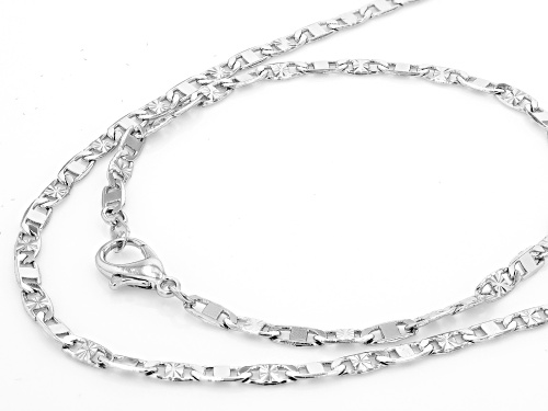 Pre-Owned Off Park ® Collection, Silver Tone 7 Necklaces and 7 Bracelets Jewelry Roll Chain Set