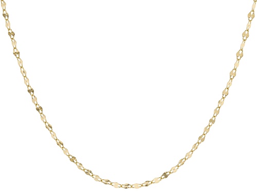 18k Yellow Gold Over Sterling Silver Rolo, Mirror, Paperclip, Box, and Singapore 18