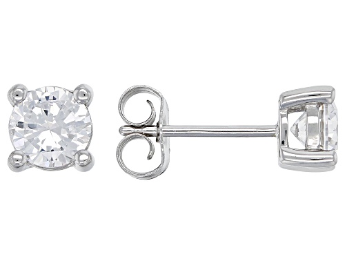 Bella Luce® 26.00ctw Diamond Simulant Platinum Over Silver Necklace & Earring Anniversary Boxed Set