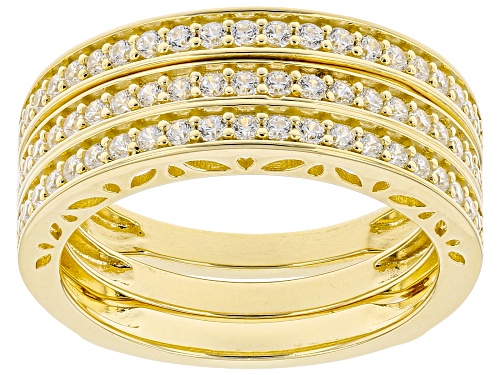 Bella Luce ® 11.91ctw Eterno™ Yellow Ring With Bands (6.45ctw DEW) - Size 11