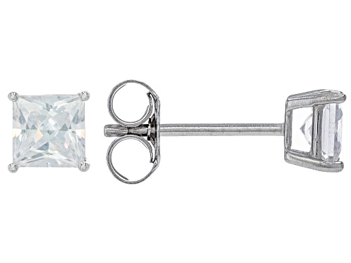 Bella Luce® 17.49ctw White Diamond Simulant Rhodium Over Silver Boxed Earring Set(10.60ctw DEW)