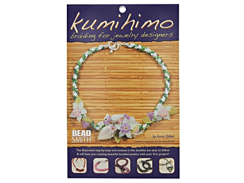 Kumihimo for Beginners Kit Includes Booklet, Disc, Rattail, and Findings