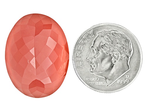 Brazilian Rhodochrosite 28.40ct 21.0x15.9x10.5mm Oval