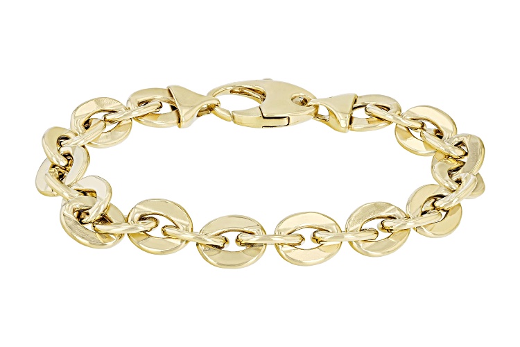 Size: 8.5'' - 6.0mm 14k Yellow Gold Classic Miami Cuban Solid Bracelet -  Youarrived