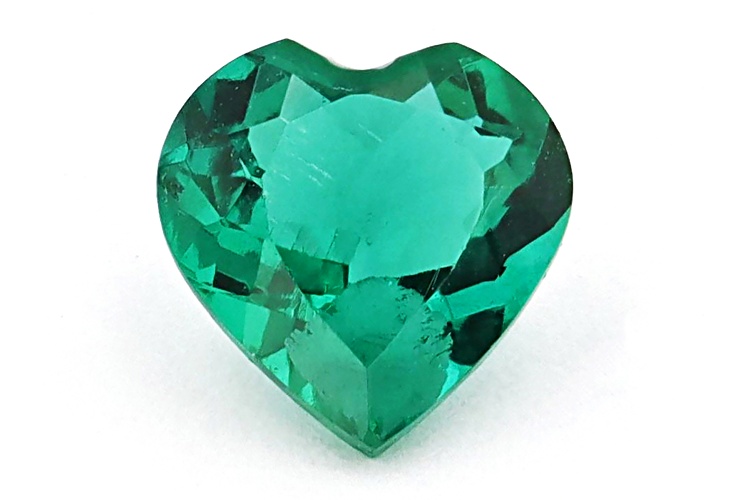 LAB EMERALD LOOSE GEMSTONE SINGLE 0.50CTW MINIMUM JTV Auctions