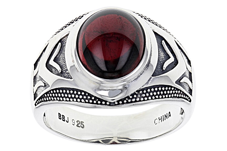 Vermelho garnet store rings