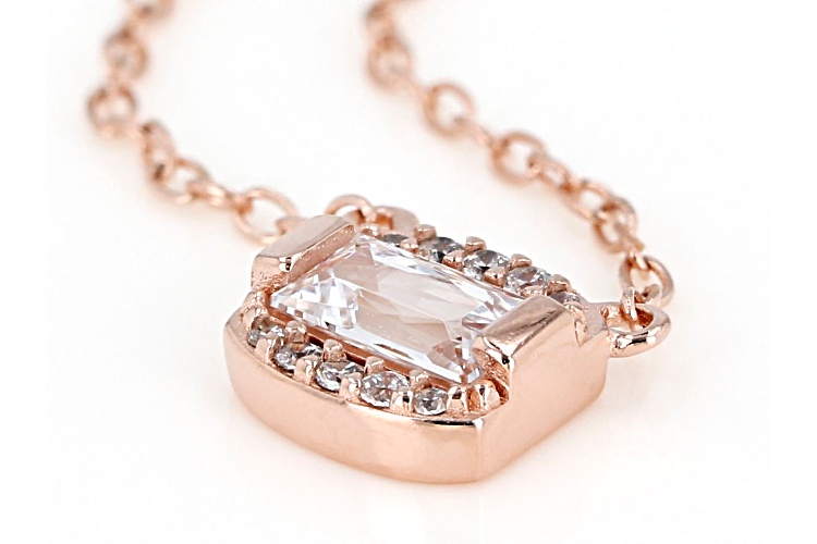 14KT Rose Gold Diamond Bridgette Necklace | Pearl choker necklace, Diamond  compass, Necklace
