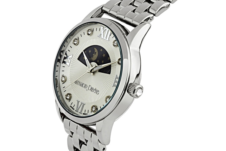 Luxury Moon Phase Dial Ladies Watch | JTV Auctions