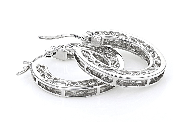 MOISSANITE FIRE® 1.00CTW DIAMOND EQUIVALENT WEIGHT ROUND PLATINEVE