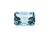 Aquamarine Emerald Cut 14 X 10 mm, 7.45 cts