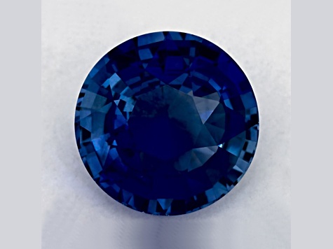 Sapphire 10.5mm Round 5.11ct