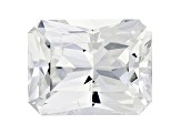 White Sapphire Loose Gemstone Unheated 10.3x7.9mm Radiant Cut 4.33ct