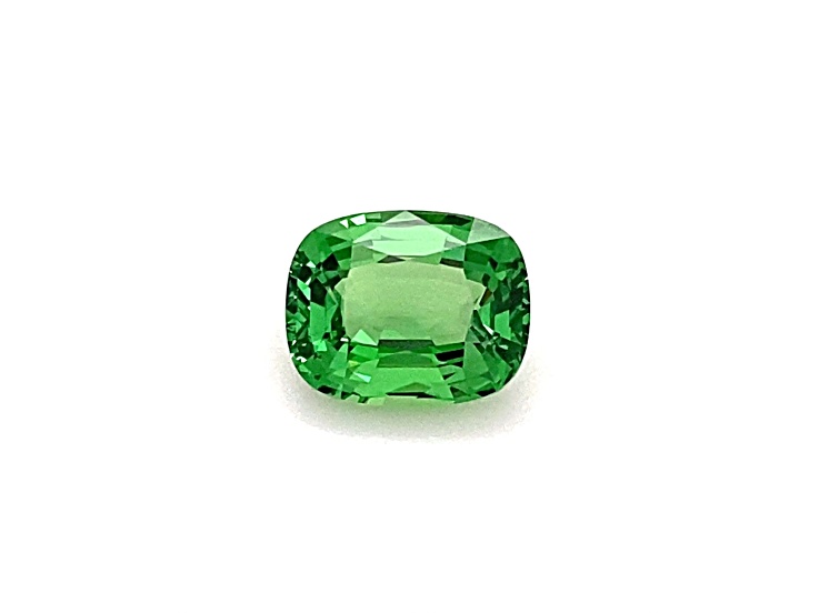 Tsavorite 8.4x6.79mm Cushion 2.11ct