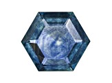 Montana Sapphire Loose Gemstone 7.5mm Hexagon 0.94ct