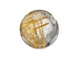 Rutilated Quartz 8mm Round Cabochon 2.00ct