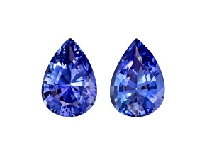 Sapphire 7x5mm Pear Shape Matched Pair 1.60ctw