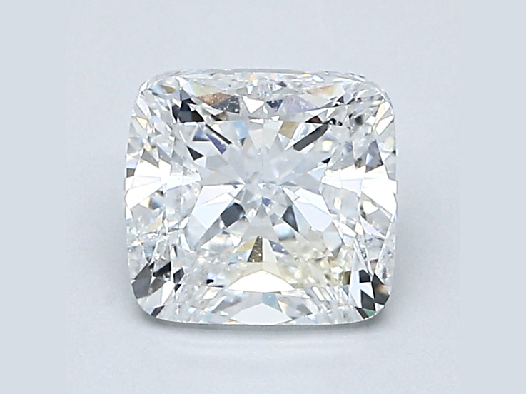 1.7ct Natural White Diamond Cushion, F Color, VS2 Clarity, GIA Certified