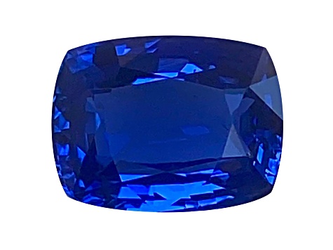 Sapphire Loose Gemstone Unheated 9.2x7.2mm Cushion 3.15ct