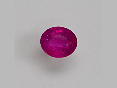 Ruby 9.2x7.8mm Oval 3.19ct