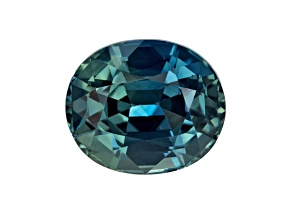 Teal Sapphire 7.3x5.8mm Oval 1.70ct