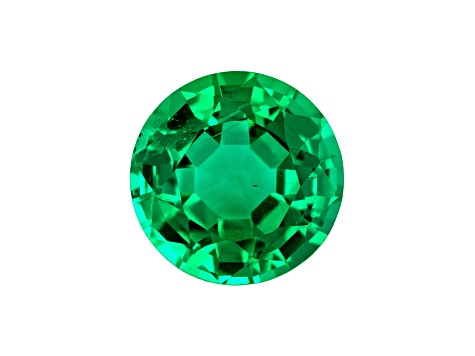 Zambian Emerald 5.3mm Round 0.53ct