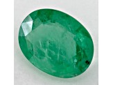 Zambian Emerald 9.08x6.95mm Oval 1.44ct