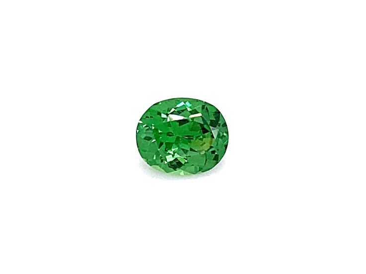 Tsavorite 6.62x5.54mm Oval 0.91ct