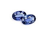 Sapphire 5x3mm Oval Matched Pair 0.50ctw