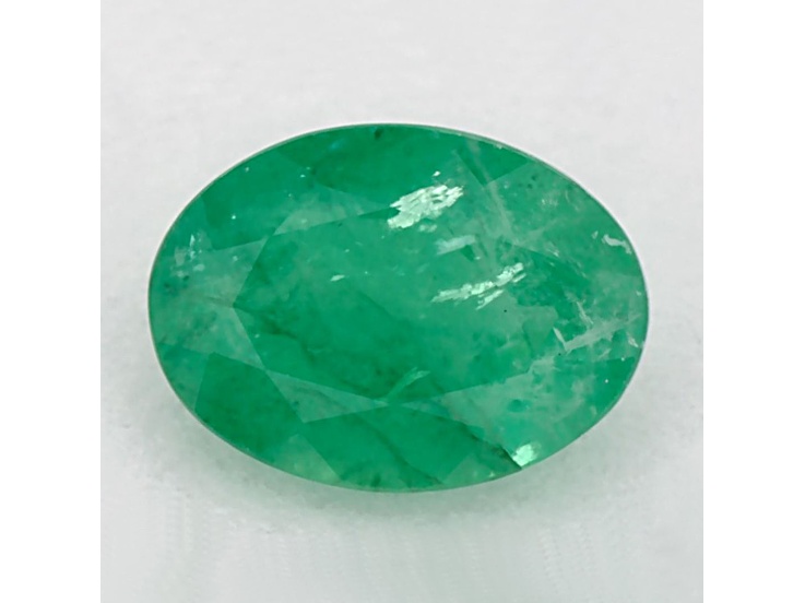 Zambian Emerald 8.02x5.93mm Oval 1.13ct