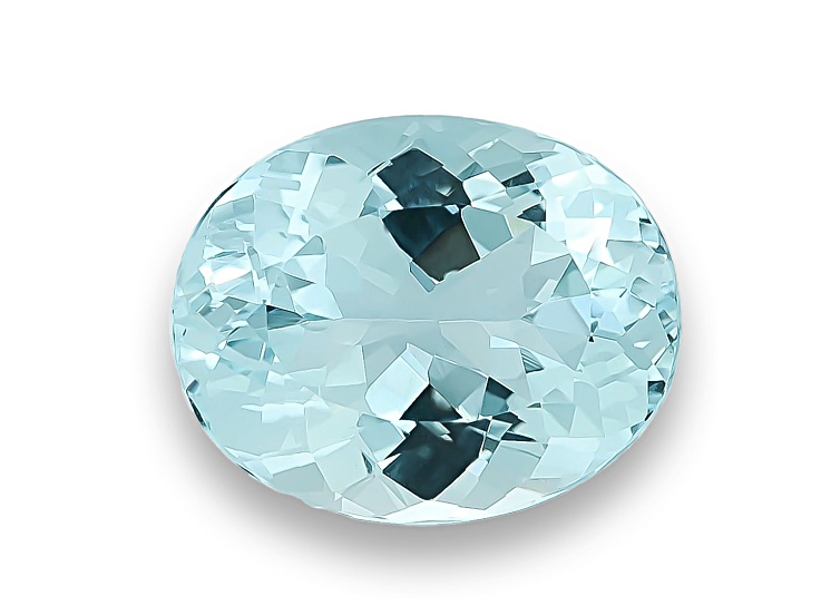 Aquamarine 15.71x12.58mm Oval 9.11ct