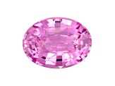 Pink Sapphire Loose Gemstone Unheated 9.15x6.81mm Oval 2.06ct