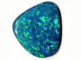 Opal on Ironstone 18x15mm Free-Form Doublet 7.26ct