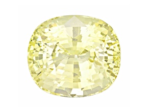 Yellow Sapphire Loose Gemstone Unheated 12.05x10.65mm Cushion 9.12ct